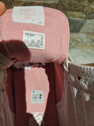 Vans Sk8-Hi -  Rosa y Gris