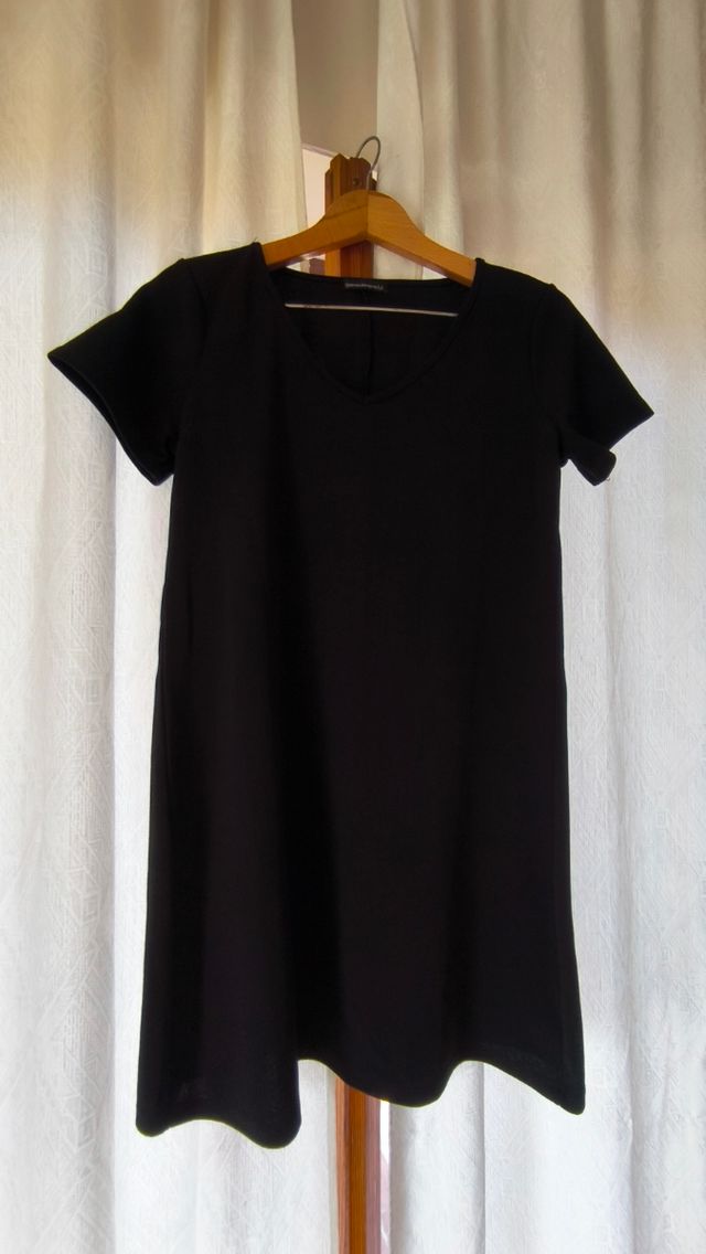 Vestido negro - Evasé