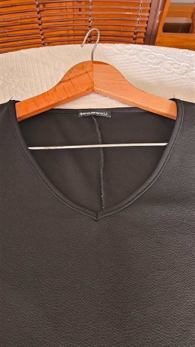 Vestido negro - Evasé