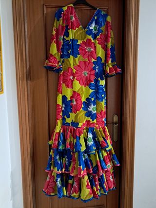 Traje de gitana o flamenca