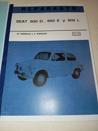 Manuales Seat 600 D E L 800 Reparación y Despiece