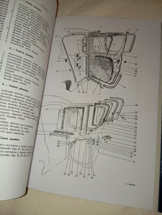 Manuales Seat 600 D E L 800 Reparación y Despiece