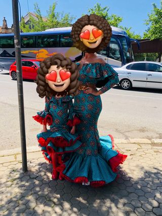 Traje de gitana madre e hija