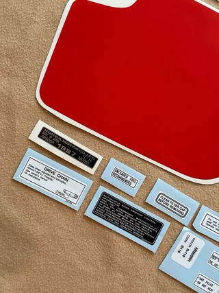 Pegatinas Honda XR 600R 1987