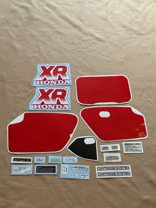 Pegatinas Honda XR 600R 1987