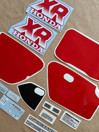 Pegatinas Honda XR 600R 1987
