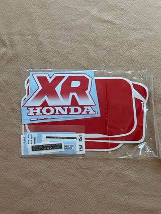 Pegatinas Honda XR 600R 1987