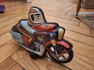 Motocicleta policía Juguete Vintage