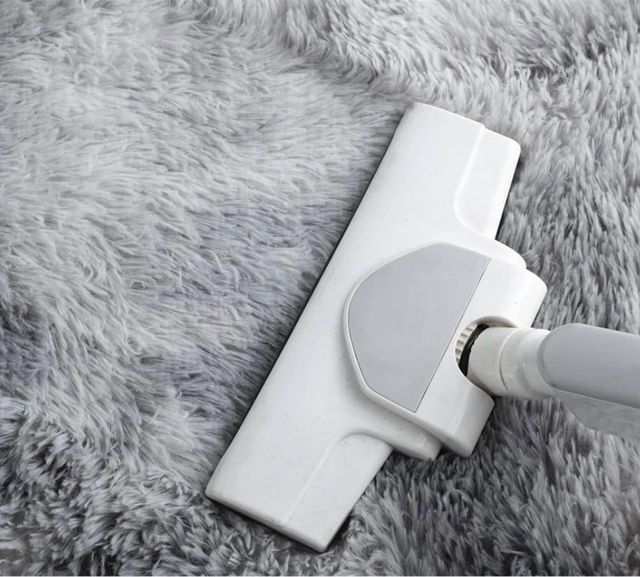 Alfombra redonda gris - 140x140cm