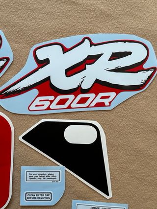 Pegatinas Honda XR 600R 1988
