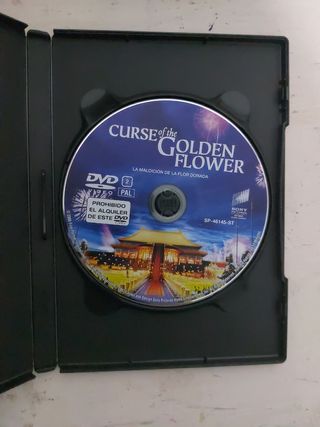 La maldición de la flor dorada DVD