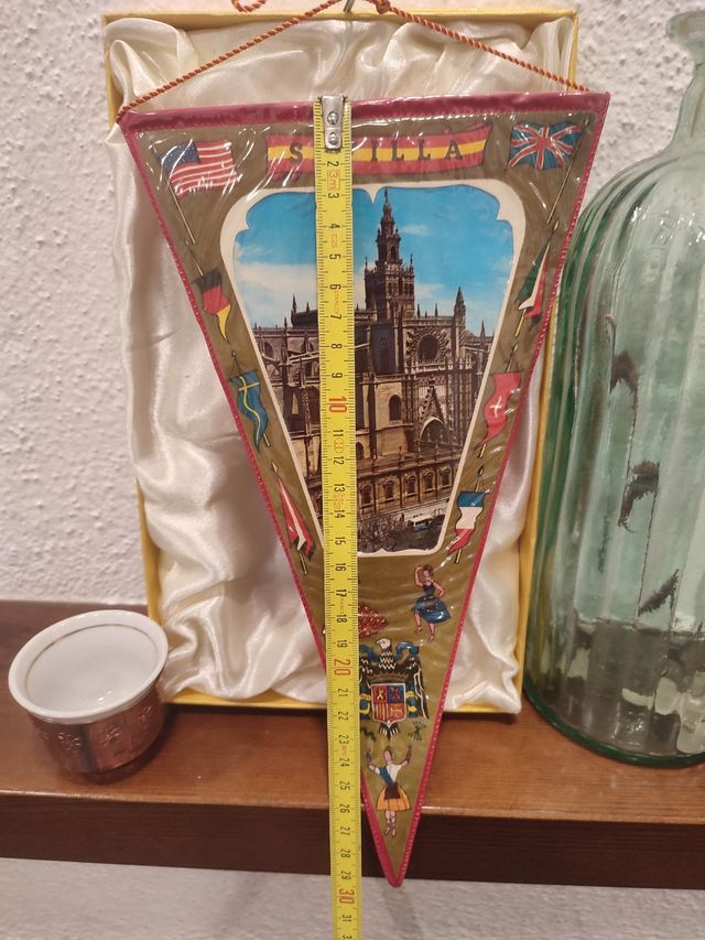 Banderín Sevilla precioso de los años 50