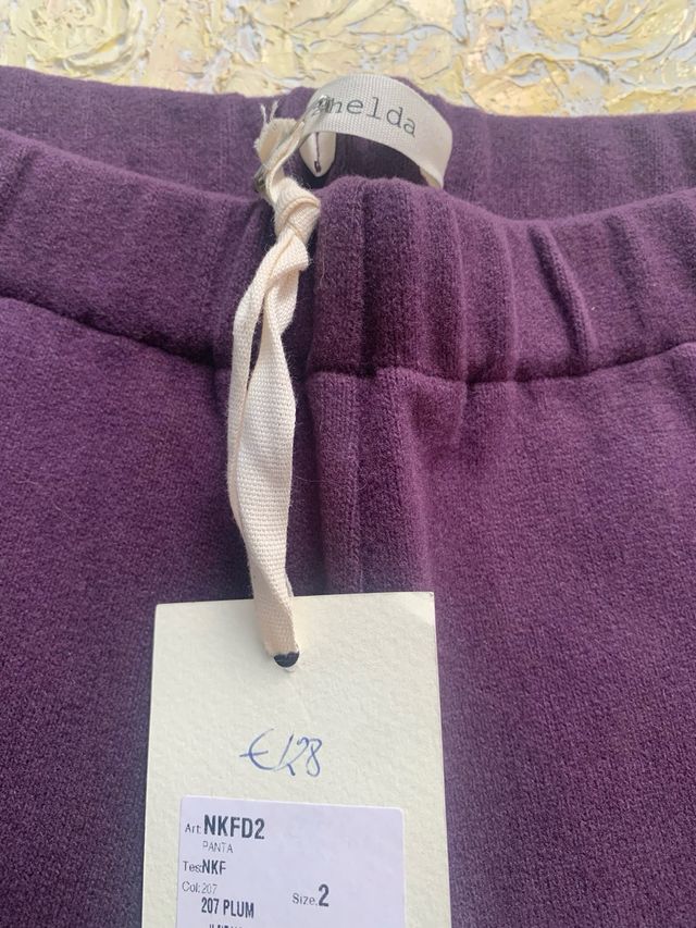 Pantaloni Zhelda viola a zampa