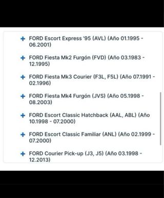 Polea tensora varios Ford y Mazda 