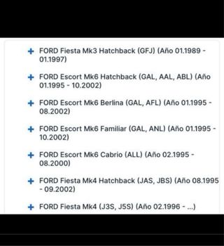 Polea tensora varios Ford y Mazda 