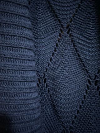 KIMONO TRICOT M AZUL MARINO