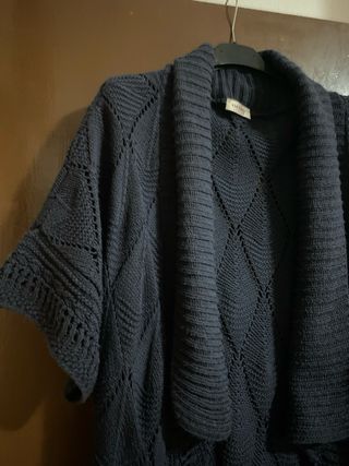 KIMONO TRICOT M AZUL MARINO