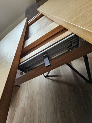 Mesa redonda extensible + 4 sillas velvet