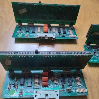 n.5 pezzi display originali a gas zaccaria 8 cifre