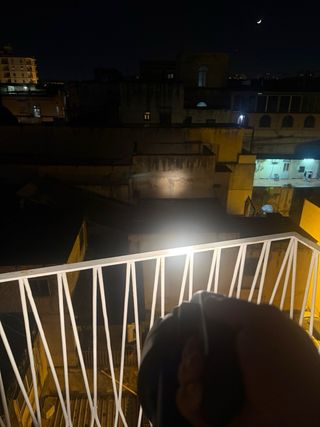 Torcia vintage alogena batteria piombo nuova