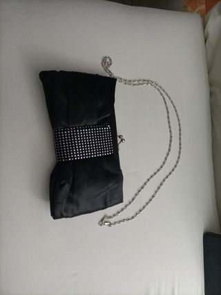 Bolso negro fiesta-pedreria