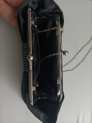 Bolso negro fiesta-pedreria
