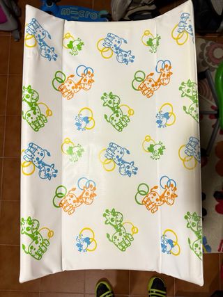 Bañera cambiador bebé plegable