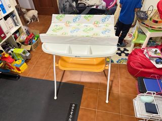 Bañera cambiador bebé plegable