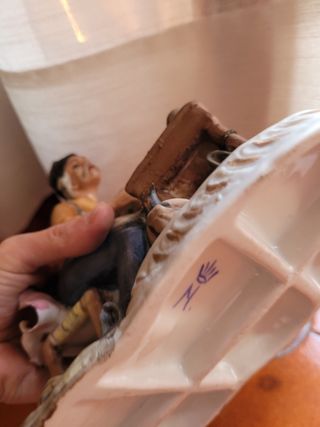 Statuetta Capodimonte "Calzolaio".