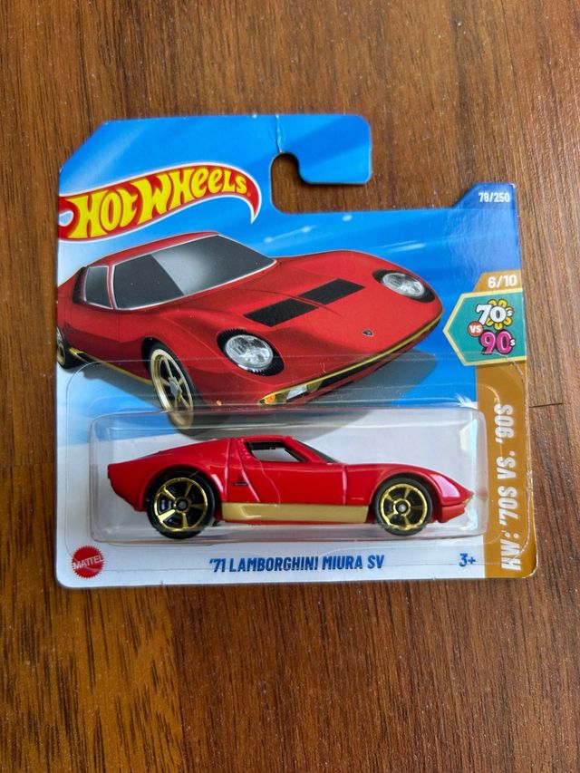 Hot Wheels ‘71 LAMBORGHINI MIURA SV
