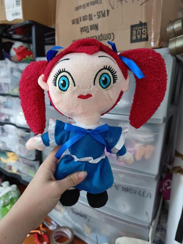 Peluche Poppy Playtime niñamuñeca miedo videojuego