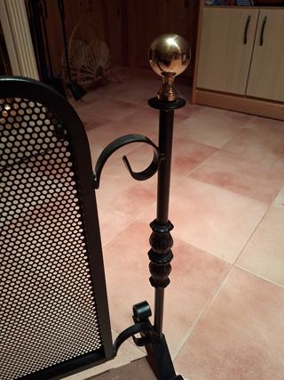 Utensilios para chimeneas.