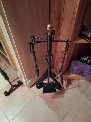Utensilios para chimeneas.