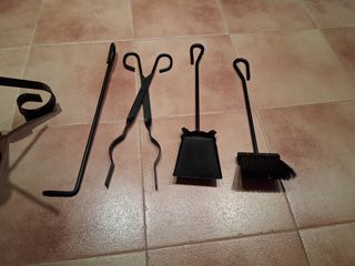 Utensilios para chimeneas.