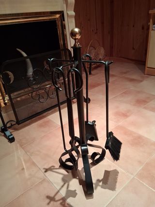 Utensilios para chimeneas.