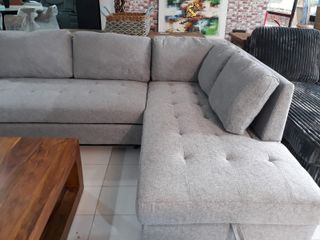 SUPER OFERTON SOFA CAMA FB GRIS CLARO