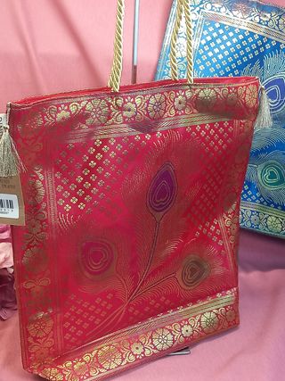Bolsos tote seda India a elegir.EnvíoGratis.