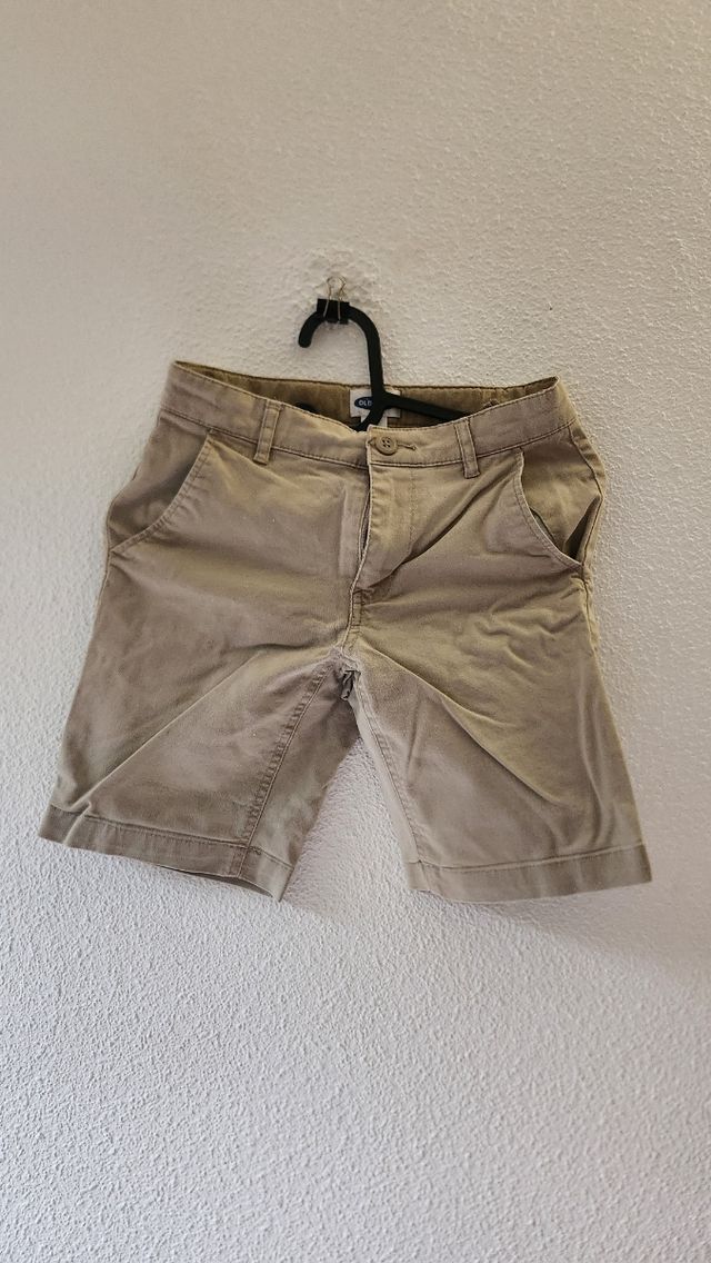 Short beige niño Old Navy 10/12 años