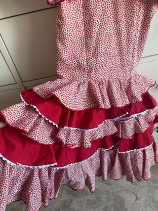 Traje de flamenca niña roney