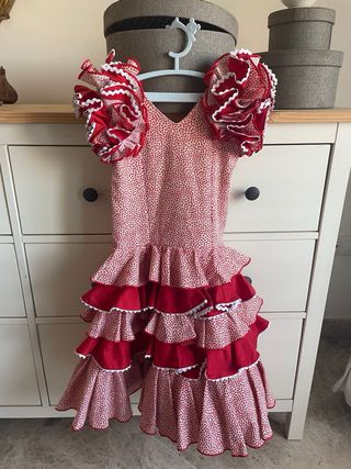 Traje de flamenca niña roney
