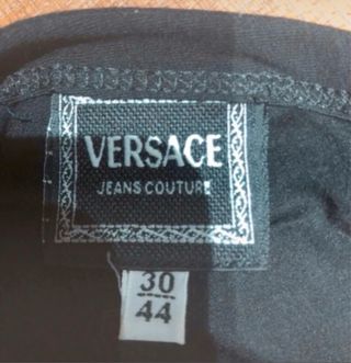 Vestito Versace Jeans Couture nero oro
