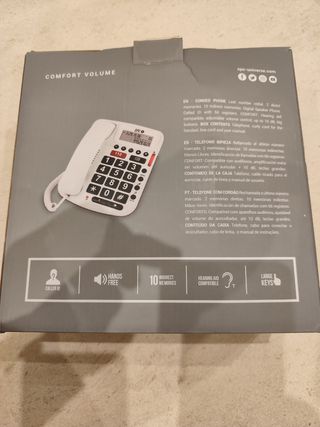 TELÉFONO FIJO PARA PERSONAS MAYORES.