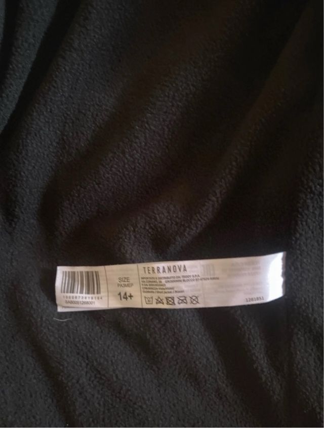 Giubbino Invernale Nero Viola