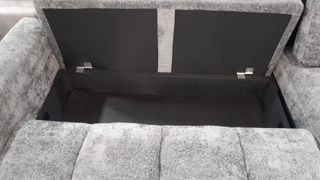 SUPER OFERTA SOFA CAMA NEIZAN GRIS CLARO