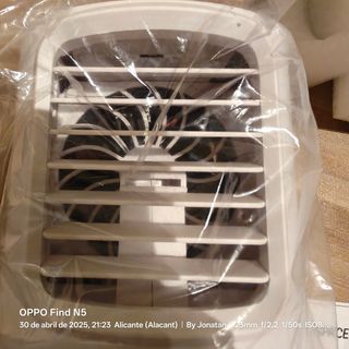 Mini acondicionador aire portátil+ cromoterapia