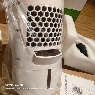 Mini acondicionador aire portátil+ cromoterapia