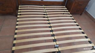 Somier de madera y metal urge vender