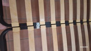 Somier de madera y metal urge vender