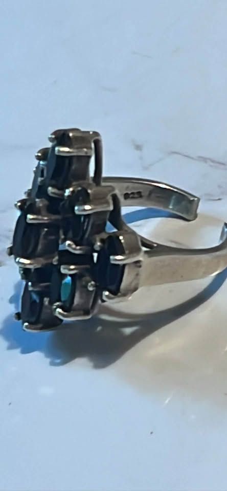 Grande anello in argento con onice