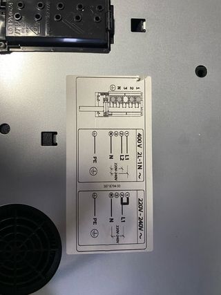Plac induccion electrolux